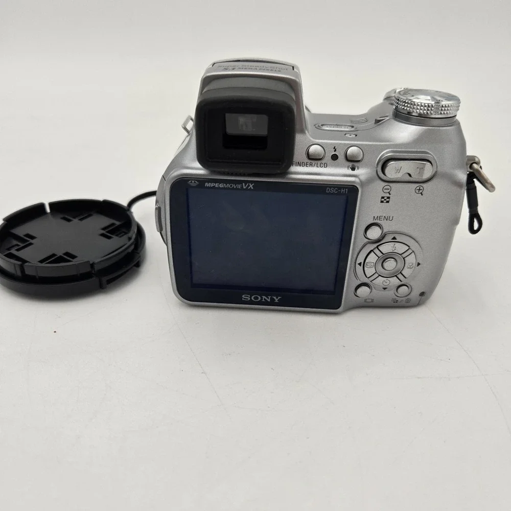 Sony Cyber Shot Super Steady Shot DSC-H1 5.1 MP Compact Digital Camera Video Not